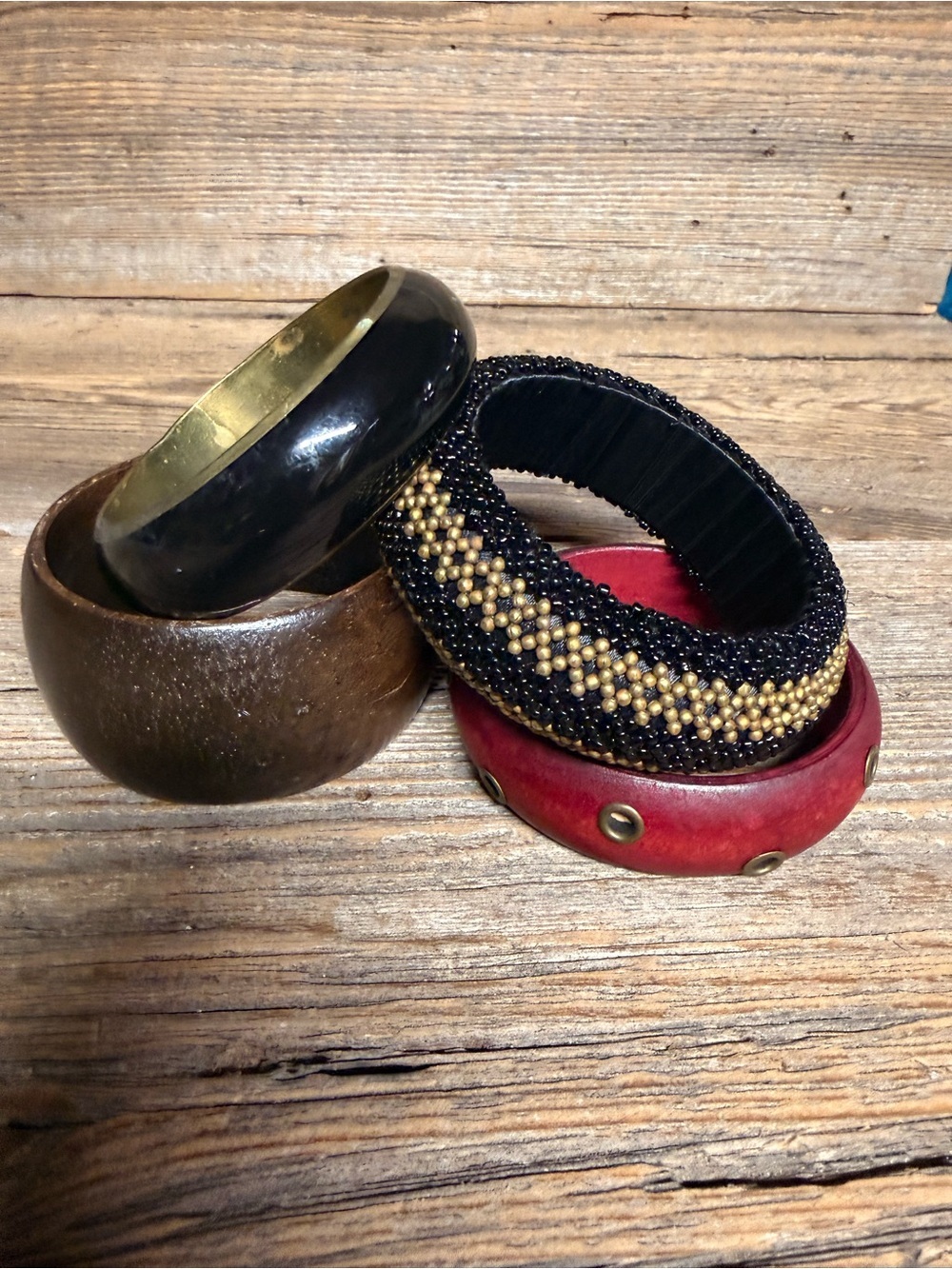 Handcrafted 4 Women's Bangel Bracelets